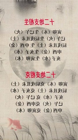 12地支 五行